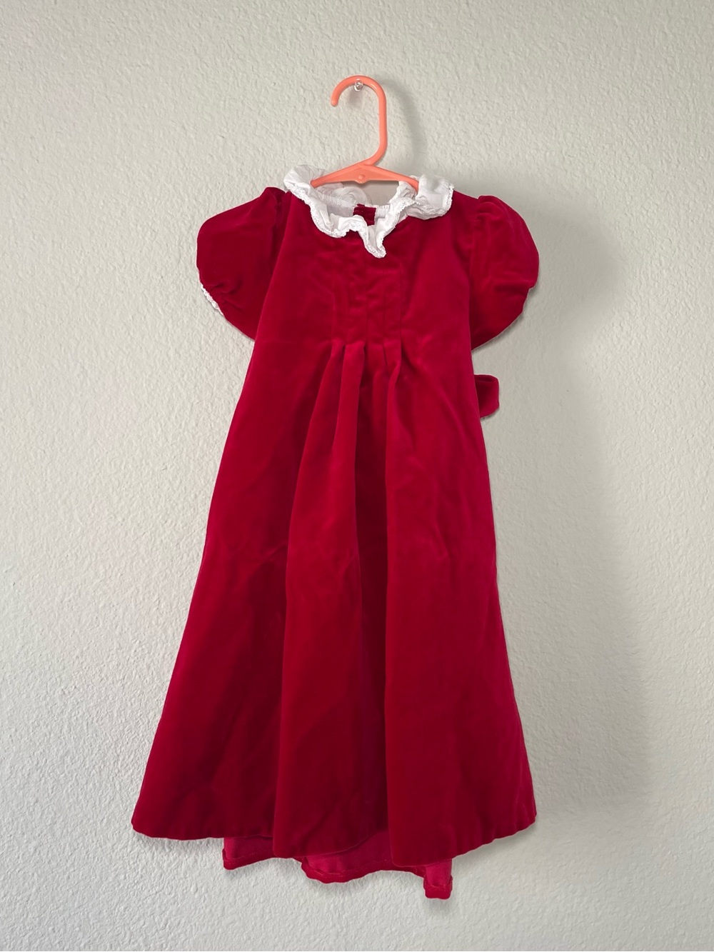 Edgehill Collection Red Velvet Holiday Christmas Dress Sz 4T